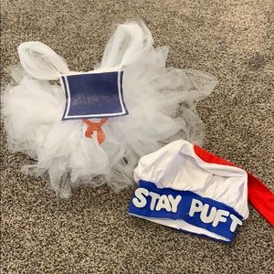 0-3 month Stay Puft Marshmellow baby costume